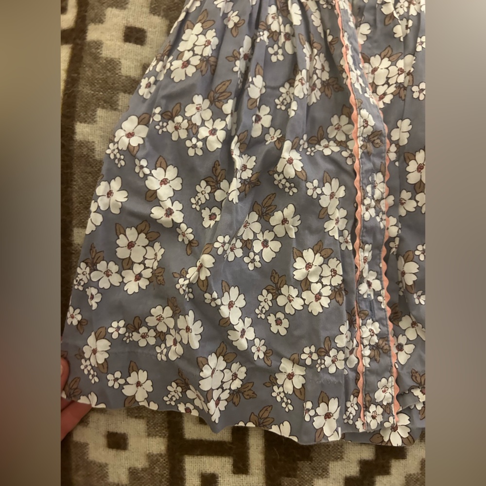 Rachel Riley Floral Button Dress Size 2 - Picture 4 of 4